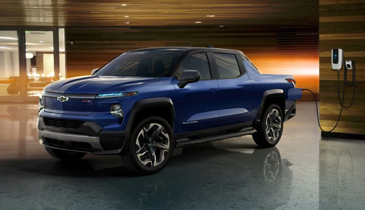 General Motors' electric Chevrolet Silverado pickup truck planned to launch in 2023 is seen this undated illustration on Jan. 5, 2022. (General Motors/Handout via Reuters/File Photo)
