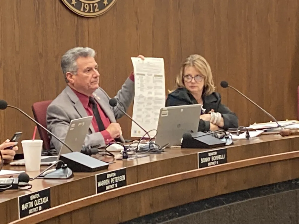 Arizona State Sen. Sonny Borrelli (R) as seen in a file photo taken on Jan. 24, 2022. (Allan Stein/The Epoch Times)