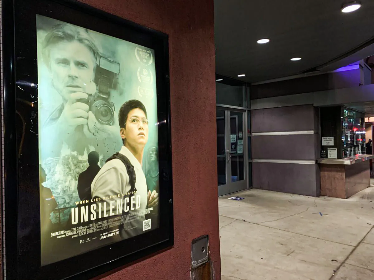 The award-winning movie “Unsilenced” is in select theaters across New Zealand starting March 31, 2022. (Linda Jiang/The Epoch Times)