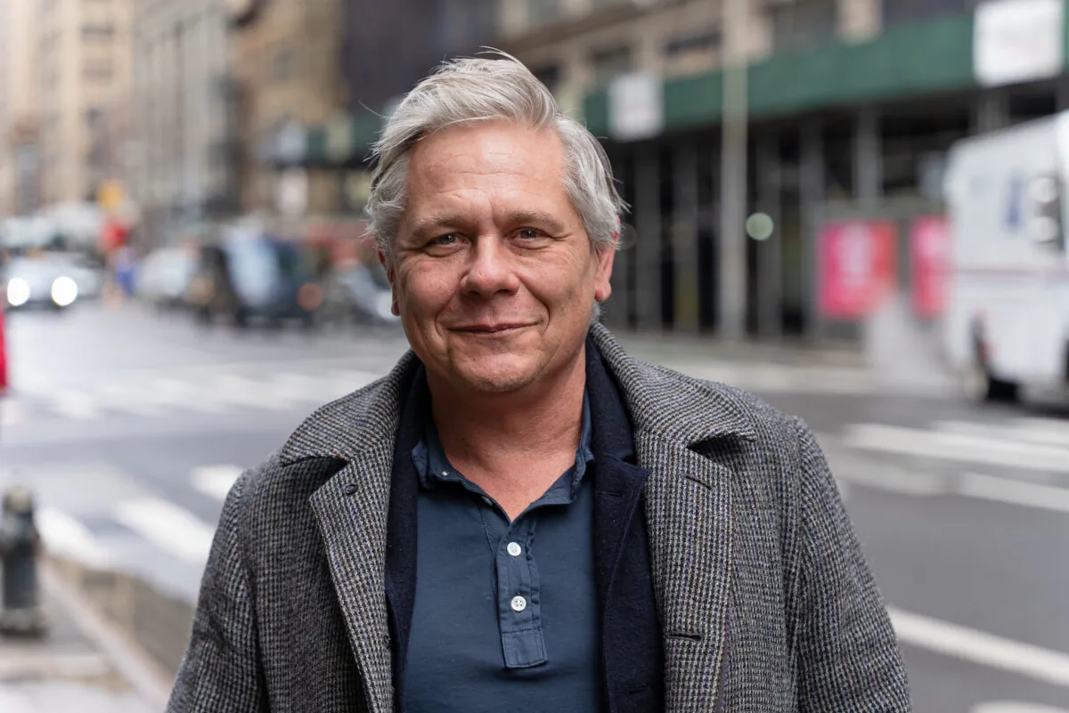 Author, journalist, and essayist Walter Kirn in New York on Jan. 20, 2022. (Zhen Wang/The Epoch Times)