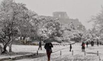 Snow Blankets Athens, Greek Islands, and Turkey’s Istanbul
