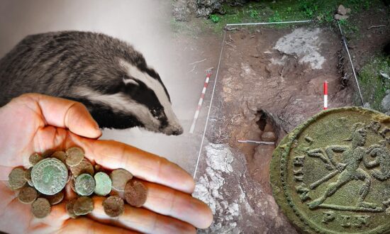 Foraging Badger Unearths Trove of Over 200 Roman Coins Dating Back to the 3rd Century in Cave in Spain