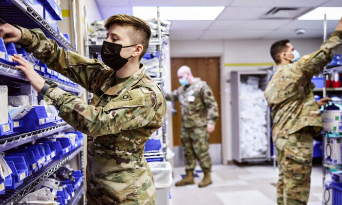 National Guard members assisting in hospitals with COVID-19-related patients in Northeast Ohio have been shifted to some throughout Southwest Ohio, effective Jan. 26. (Ohio National Guard)
