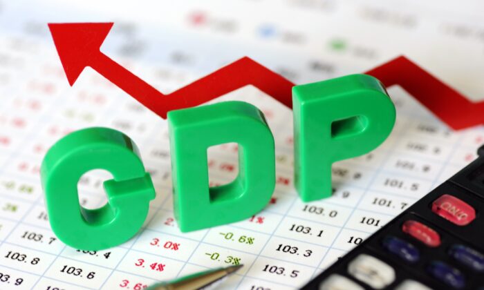 GDP and data report.  (Shutterstock)