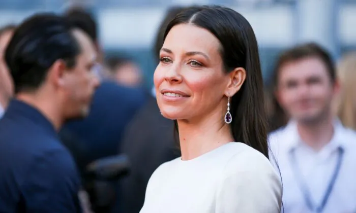 Actress Evangeline Lilly attends the premiere of Disney And Marvel's 'Ant-Man And The Wasp' on June 25, 2018 in Hollywood, California.  (Photo by Rich Fury/Getty Images)