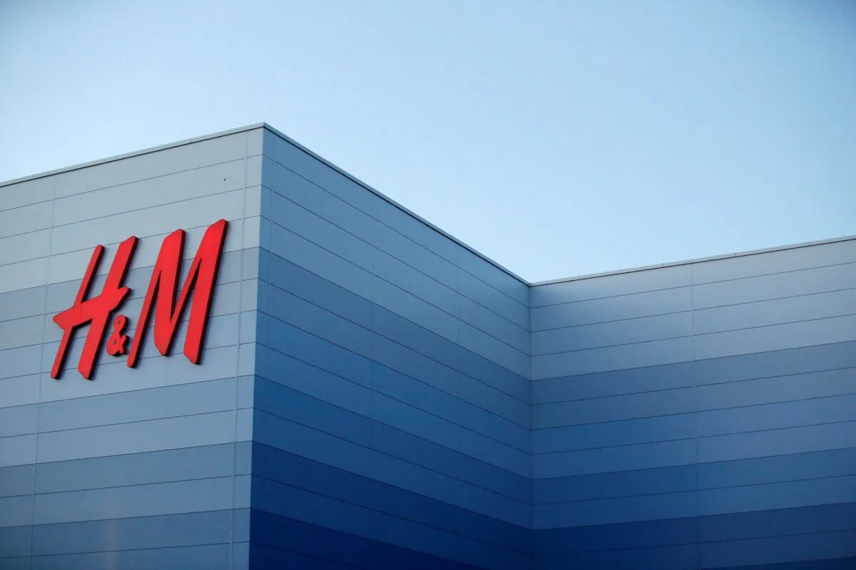 An H&M warehouse at Magna Park in Milton Keynes, UK, on Sept. 26, 2021. (Andrew Boyers/Reuters)