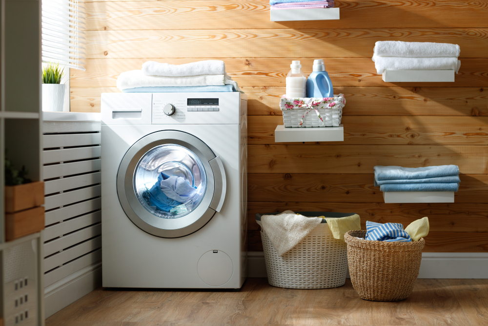 After you have your clothes washer repaired or have purchased a new one, carry out some simple regular maintenance to keep it in good running condition. (Evgeny Atamanenko/Shutterstock)