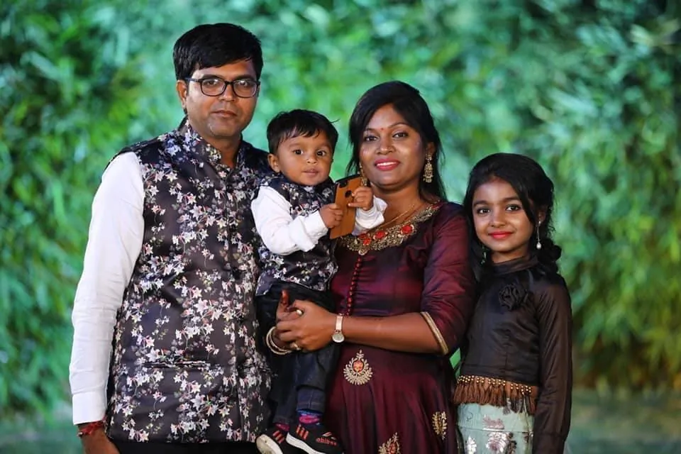 Jagdish Baldevbhai Patel (left to right), son Dharmik Jagdishkumar Patel, wife and mother Vaishaliben Jagdishkumar Patel and daughter Vihangi Jagdishkumar Patel are shown in a handout photo. (The Canadian Press/HO-Amritbhai Vakil)