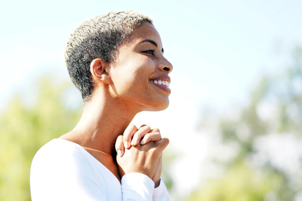 Being grateful can lead to better health. (Shutterstock)
