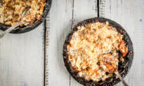 Healthy Whole Grain Apple Crunch