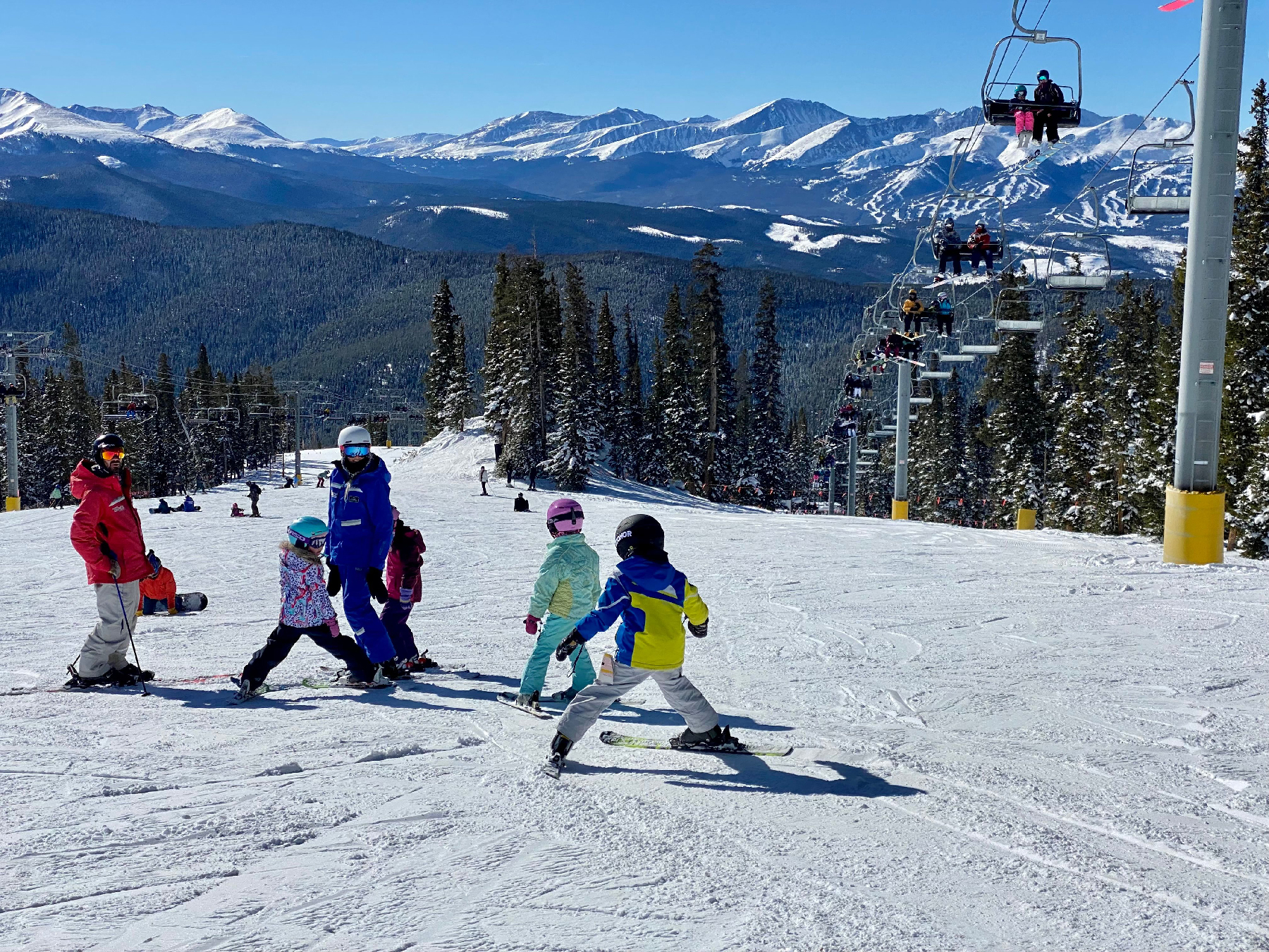 Keystone skiing, Colorado