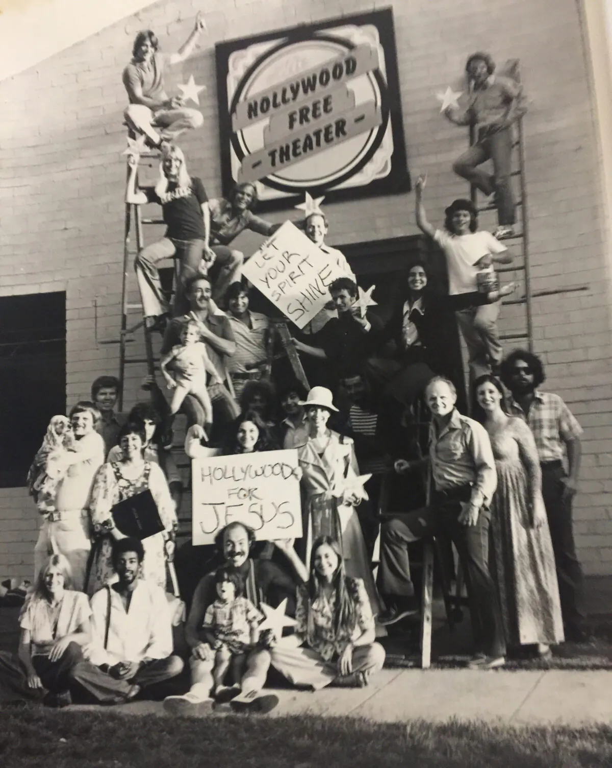 Members of the Hollywood Free Theater opened the non-profit Centrum of Hollywood on July 7, 1977. (Courtesy of Kleg Seth)