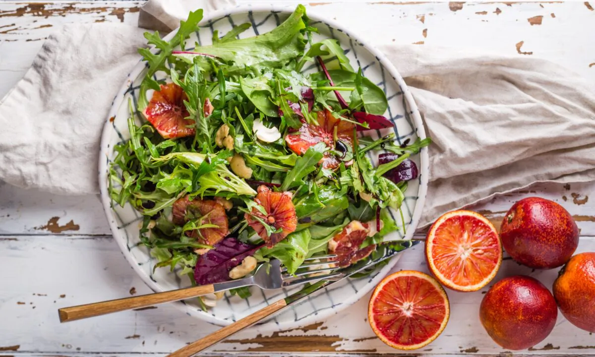 The winter market bounty can be made into all kinds of hearty, warming meals. But with such a growing abundance of greens, why not make a straight green winter salad? (Lenakov/shutterstock)