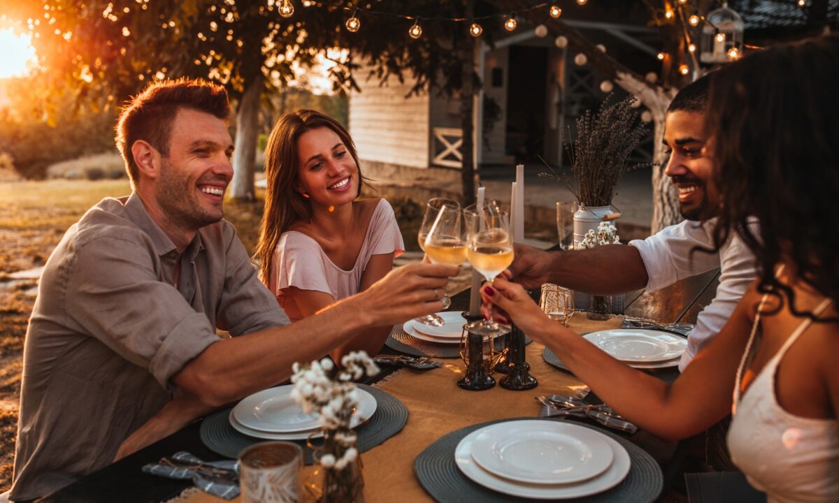 Numerous aromatic interferences act as roadblocks to appreciating fine wines. The smell of food when dining out is a big one. (bbernard/shutterstock)