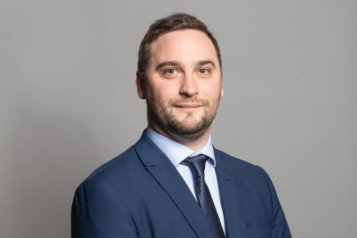 Christian Wakeford defected from the Conservative Party to Labour on Jan. 19, 2022. (UK Parliament/PA)