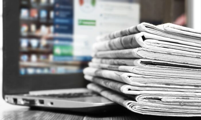 The new survey by the Angus Reid Institute found that two-thirds of Canadians on the right say they don't trust most of the stories in the news, while only one-fifth of Canadians on the left say the same. (Kozyr/Shutterstock)