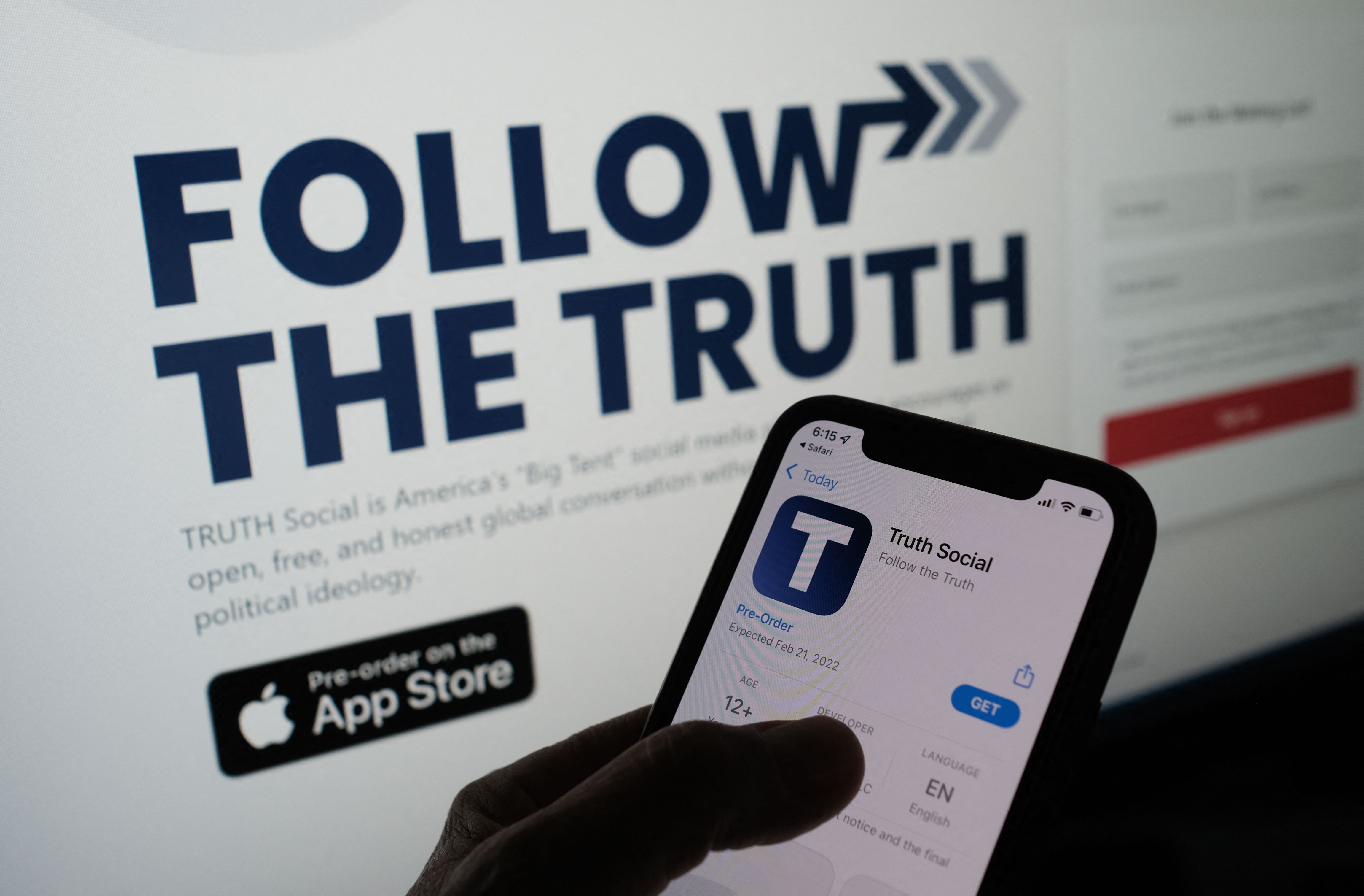 Digital World Shares Surge After Launch of Donald Trump's Truth Social - Vimarsana News