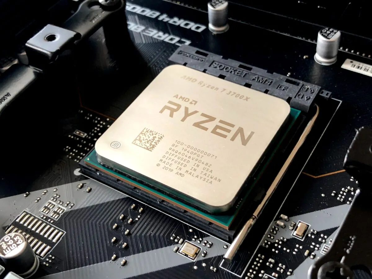 A part of Advanced Micro Devices (AMD) is displayed on an undated photo. (olivier Collet JMwCe3w7qKk/unsplash)