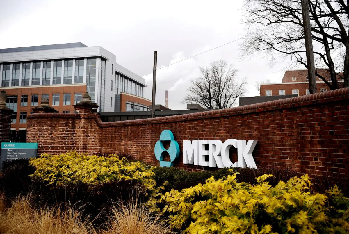 A view of the Merck & Co. campus in Linden, N.J., on March 9, 2009. (Jeff Zelevansky/Reuters)