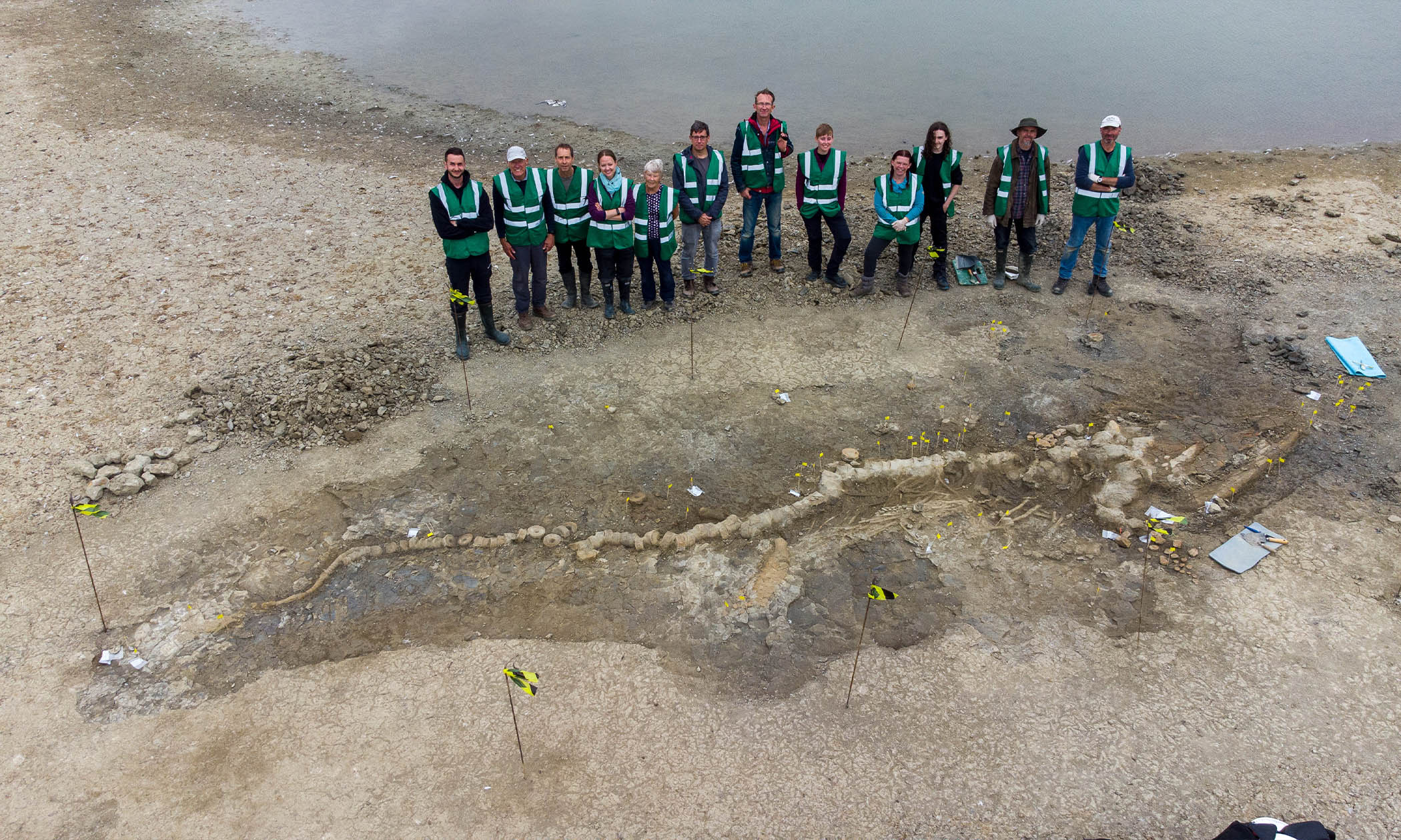 Incredible Find Giant 30foot 'sea dragon' fossil from 180 million