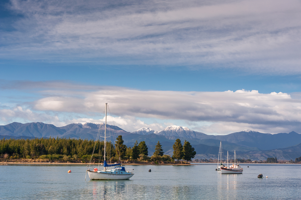 Mapua,,Tasman,,Bay,Coast,,South,Island,,New,Zealand.,Sailing,Boats