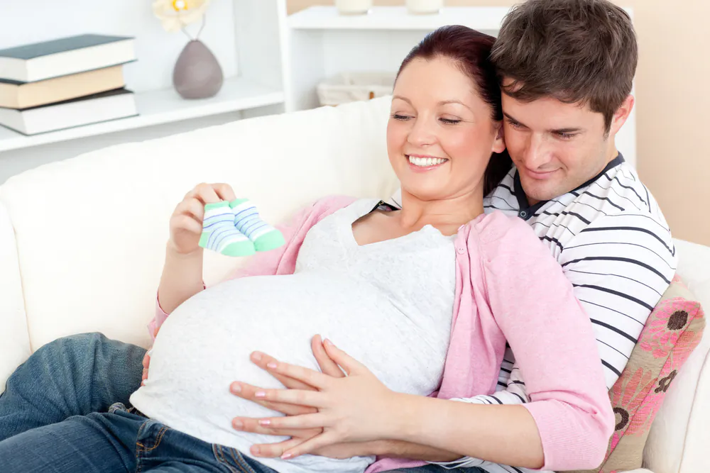 An active father will also contribute to the pregnancy, new research is shedding light on the child's development prenatally. (Shutterstock)