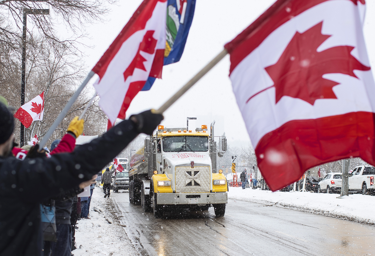 Canada Nice No Longer: Trudeau's Totalitarian Response to Trucker Protests - Vimarsana News