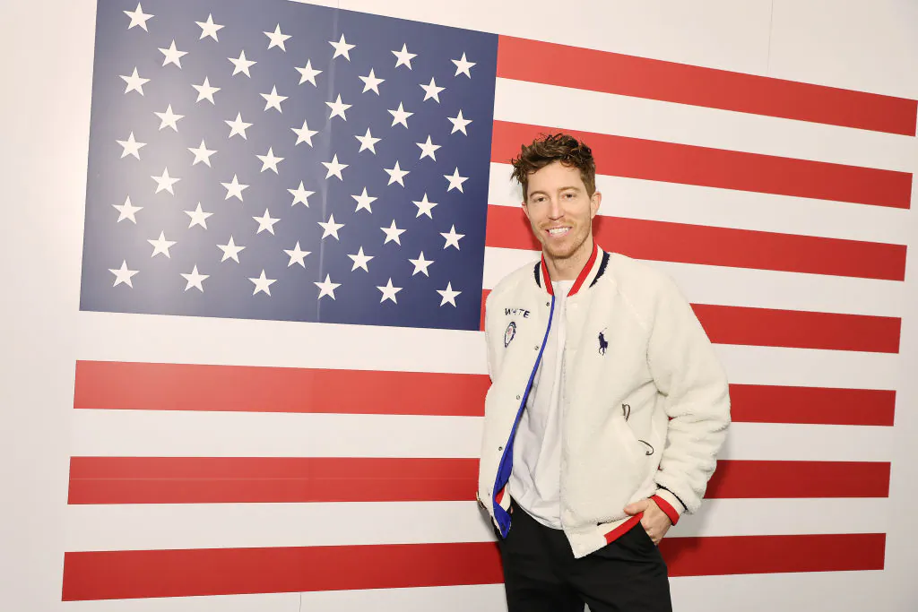 Shaun White gets fitted in Polo Ralph Lauren ahead of Beijing 2022 in Los Angeles, Calif., on January 28, 2022. (Amy Sussman/Getty Images for USOPC)