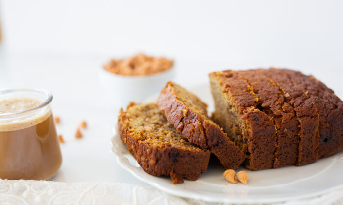 Nutty Almond Butter Snack Bread