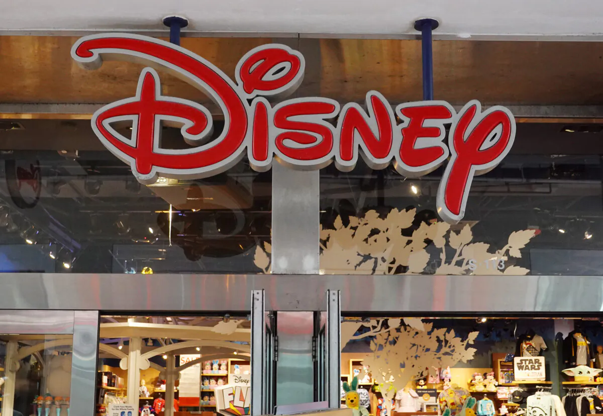 An exterior view of a Disney store located in the Bayside Marketplace in Miami, on March 04, 2021. (Joe Raedle/Getty Images)