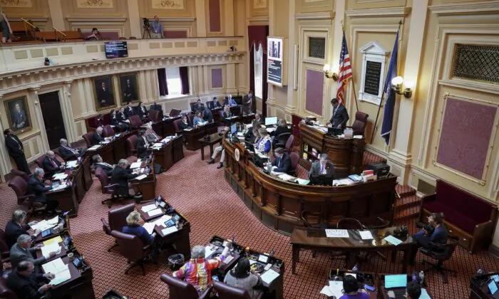 The Virginia Senate meets in Richmond, Va., in a file image. (Drew Angerer/Getty Images)