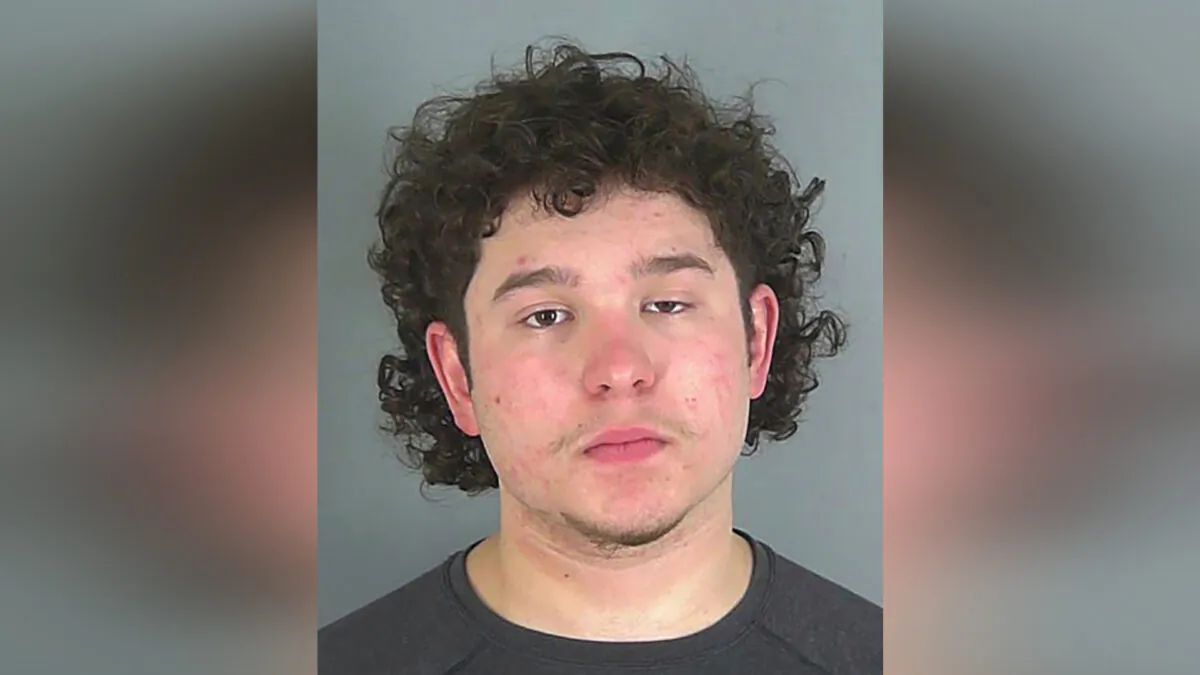 Caleb Andrew Kennedy. (Spartanburg County Jail via AP)
