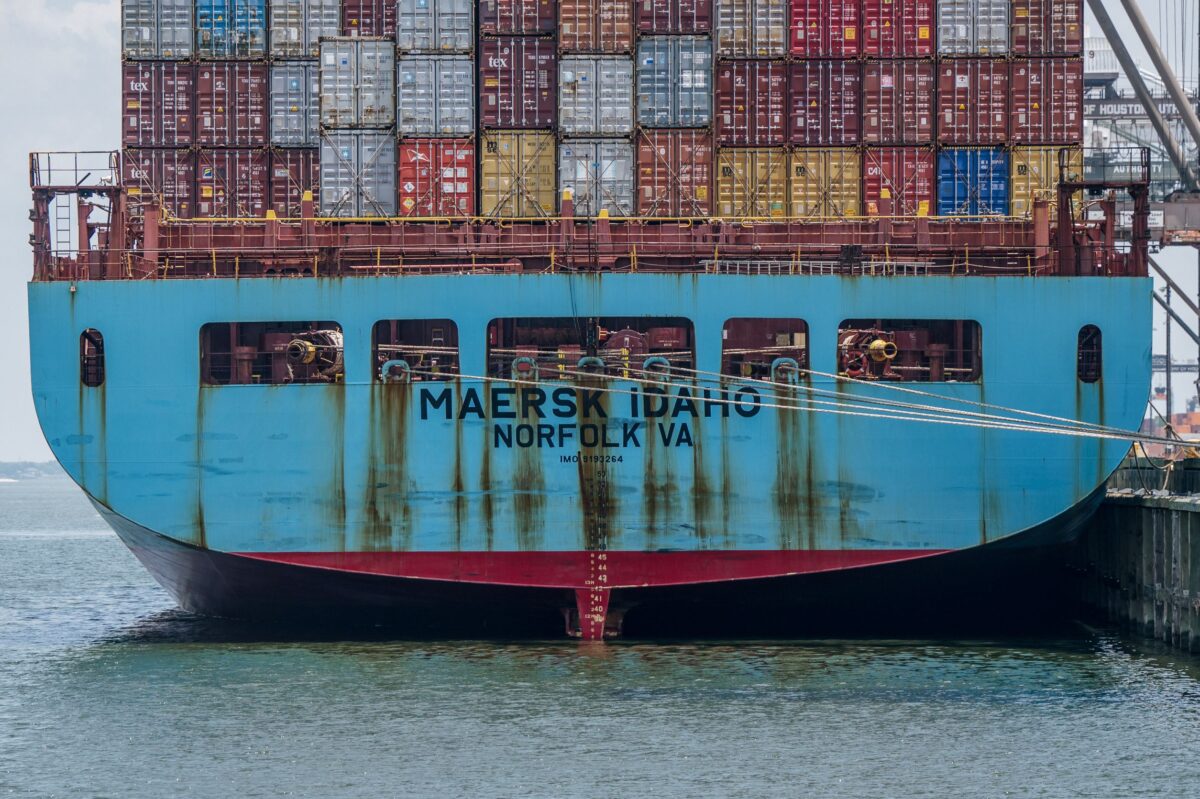 Maersk Idaho container ship