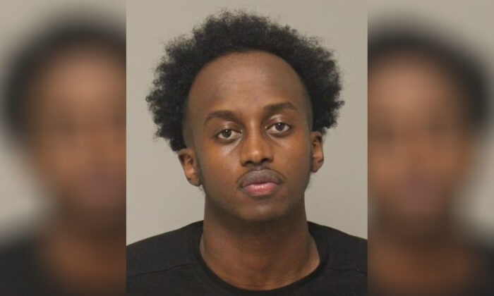 Mohamed Hussein Abdi in a file mugshot. (Anoka County Sheriff’s Office)
