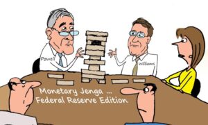 The Fed Readies a New Game of ‘Monetary Jenga’