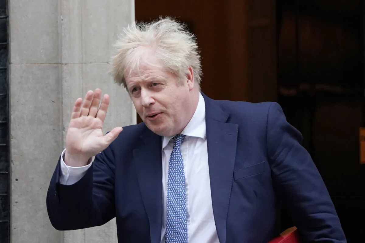 Undated file photo of British Prime Minister Boris Johnson. (Kirsty O’Connor/PA)