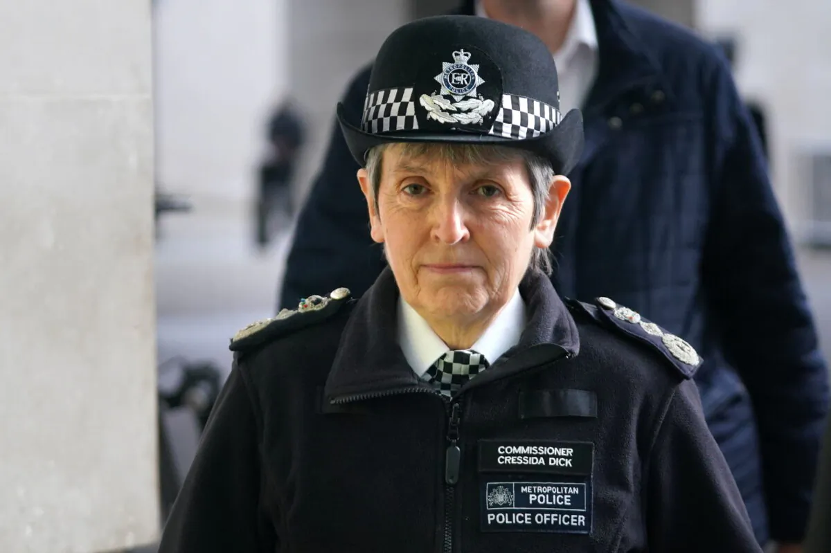 Undated photo of Metropolitan Police chief Dame Cressida Dick. (Jonathan Brady/PA)