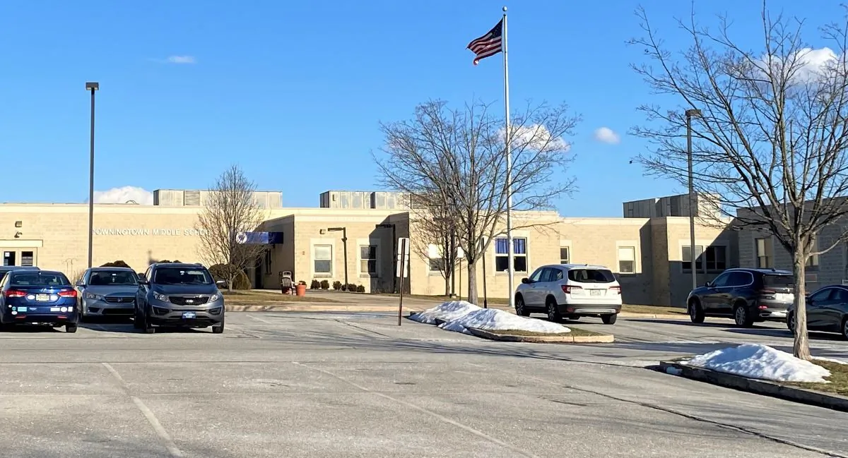 Downingtown Middle School, one of the schools within the Downingtown Area school District in Chester County, Pennsylvania. (Courtesy of Melanie Lewis)