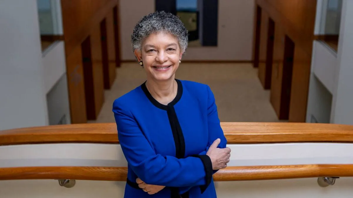 Dr. Susan M. Collins, provost at the University of Michigan, poses in this undated handout picture. (Federal Reserve Bank of Boston/Handout via Reuters)