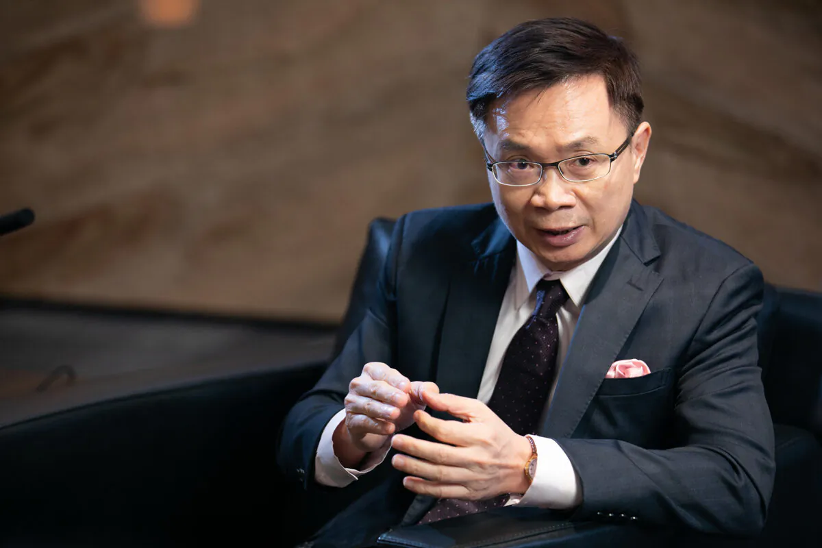 James Huang, the Chairman of Taiwan External Trade Development Council (TAITRA). (Picture courtesy TAITRA)