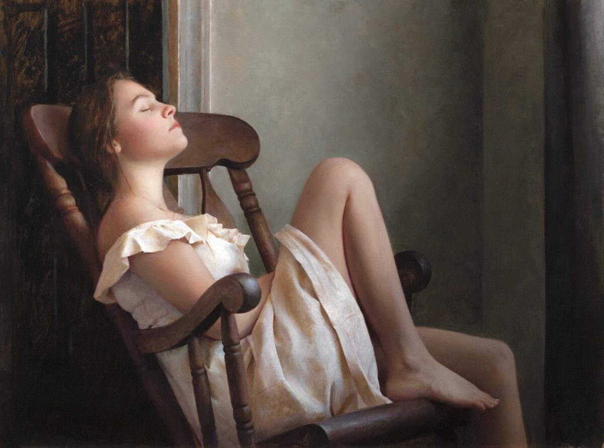 “Morning Light,” Oil on panel; 18 inches by 24 inches. (Courtesy of Kristen Valle Yann)