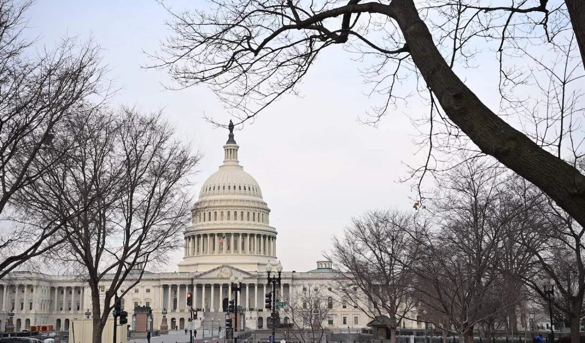 The U.S. Capitol in Washington on Jan. 31, 2022. (Mandel Ngan/AFP via Getty Images)