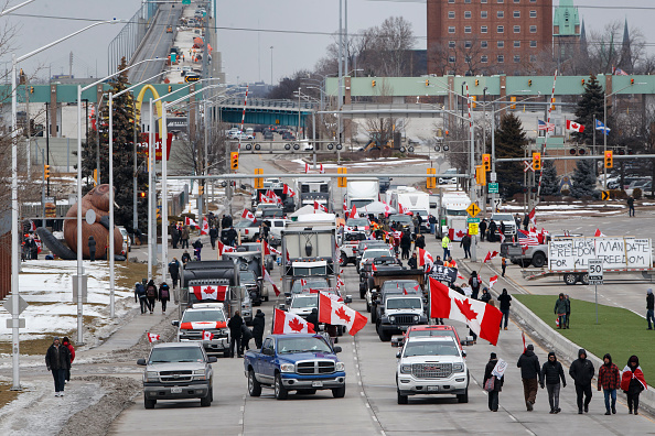 'We Just Want Our Freedom': Protesters at Windsor-Detroit Border Crossing Say They Will Continue Blockade - Vimarsana News