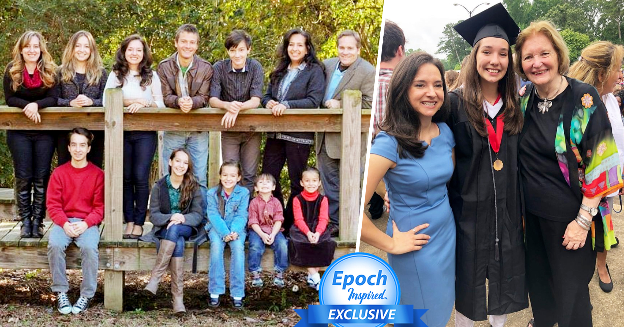 'Brainy Bunch': Parents homeschool their 10 kids with all of them graduating high school at 12
