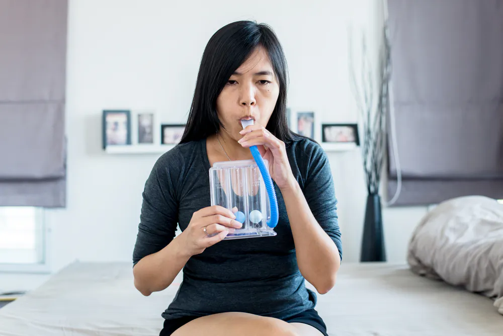 Recovering your breathing after illnesses can help you heal faster. (Shutterstock)