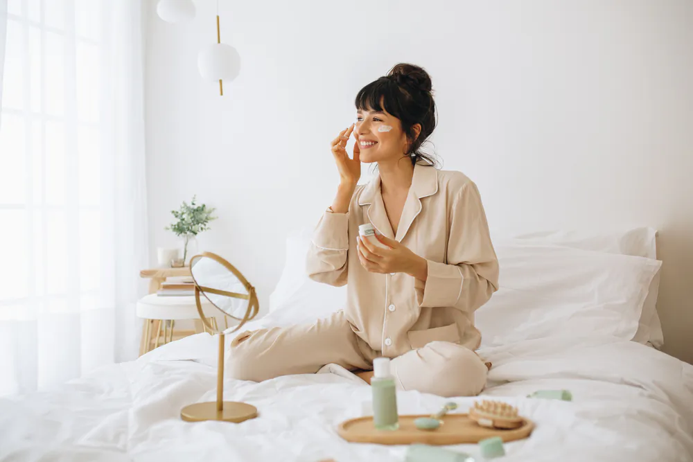 While some may view it as an obesssion with one's appearance, pampering our skin is actually critical to overall health.  (JLco Julia Amaral/Shutterstock)