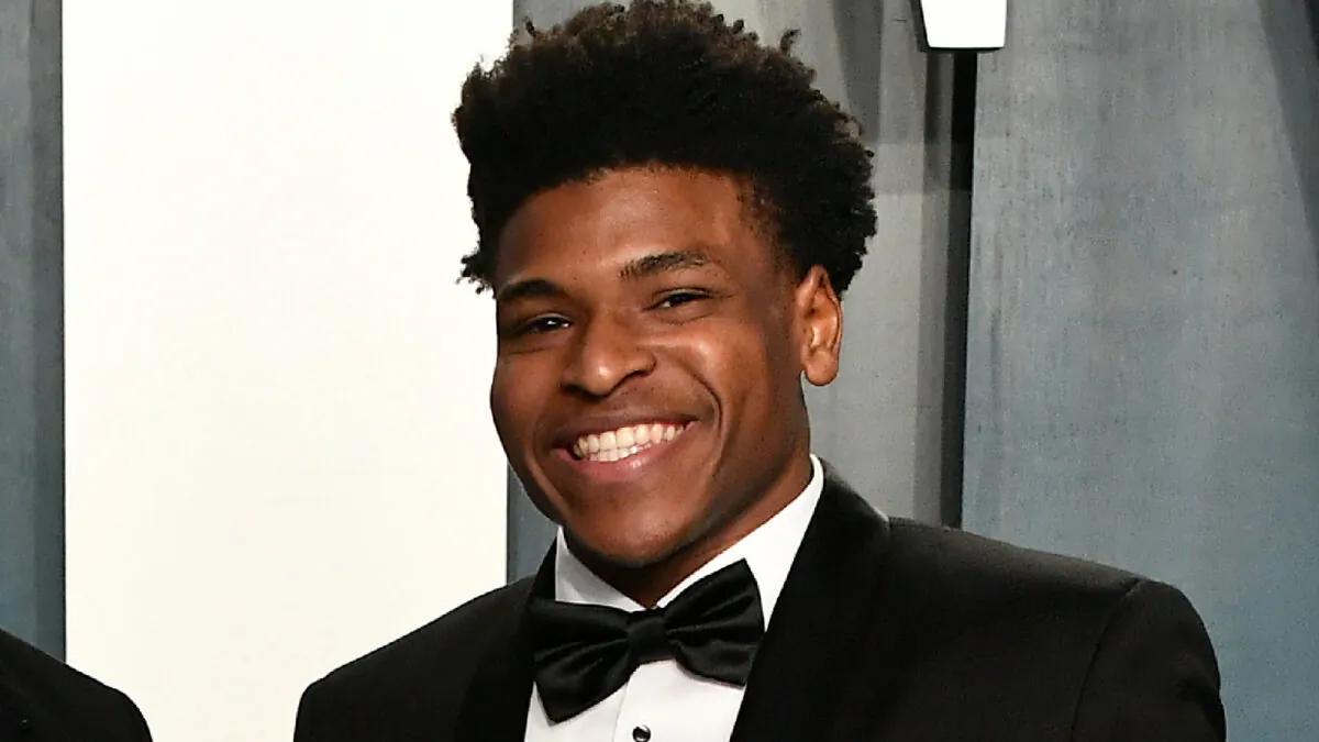 Jerry Harris attends the 2020 Vanity Fair Oscar Party at Wallis Annenberg Center for the Performing Arts in Beverly Hills, Calif., on Feb. 9, 2020. (Frazer Harrison/Getty Images)