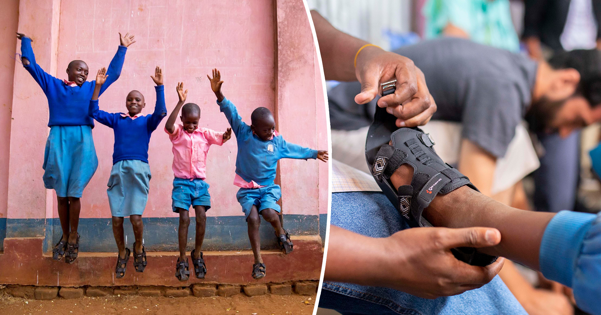 Man Invents 'The Shoe That Grows' Impacting the Lives of Thousands of Children Worldwide - Vimarsana News
