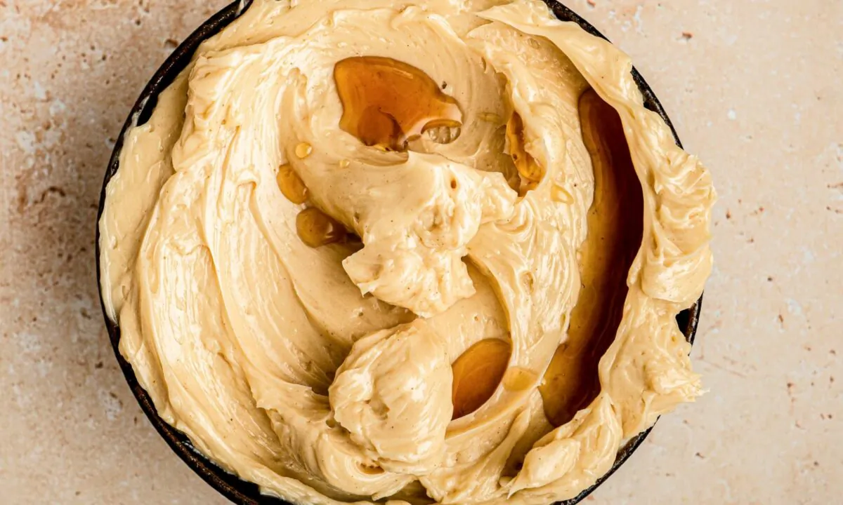 This fluffy, maple-flavored butter is perfect for spreading on toast, pancakes, or biscuits. (Shilpa Uskokovic/TNS)