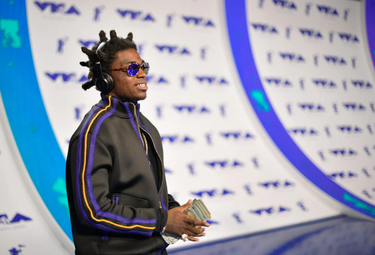 Kodak Black attends the 2017 MTV Video Music Awards at The Forum in Inglewood, Calif., on Aug. 27, 2017. (Matt Winkelmeyer/Getty Images)